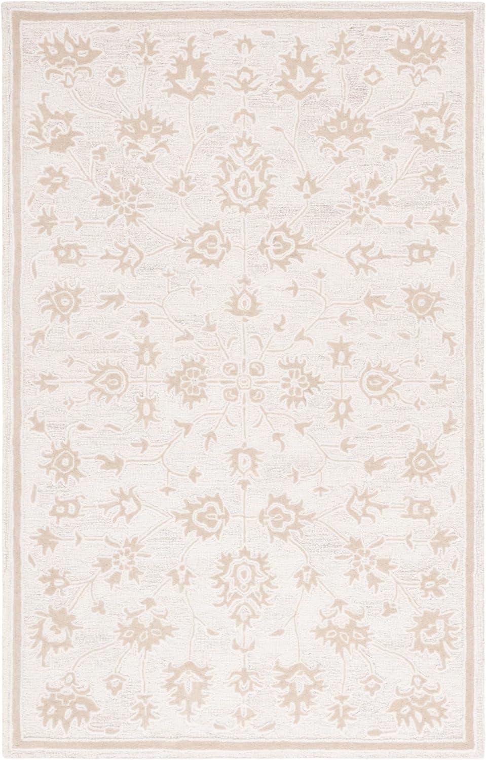 Safavieh Ebony Hand Tufted Wool Pile Oriental Rug