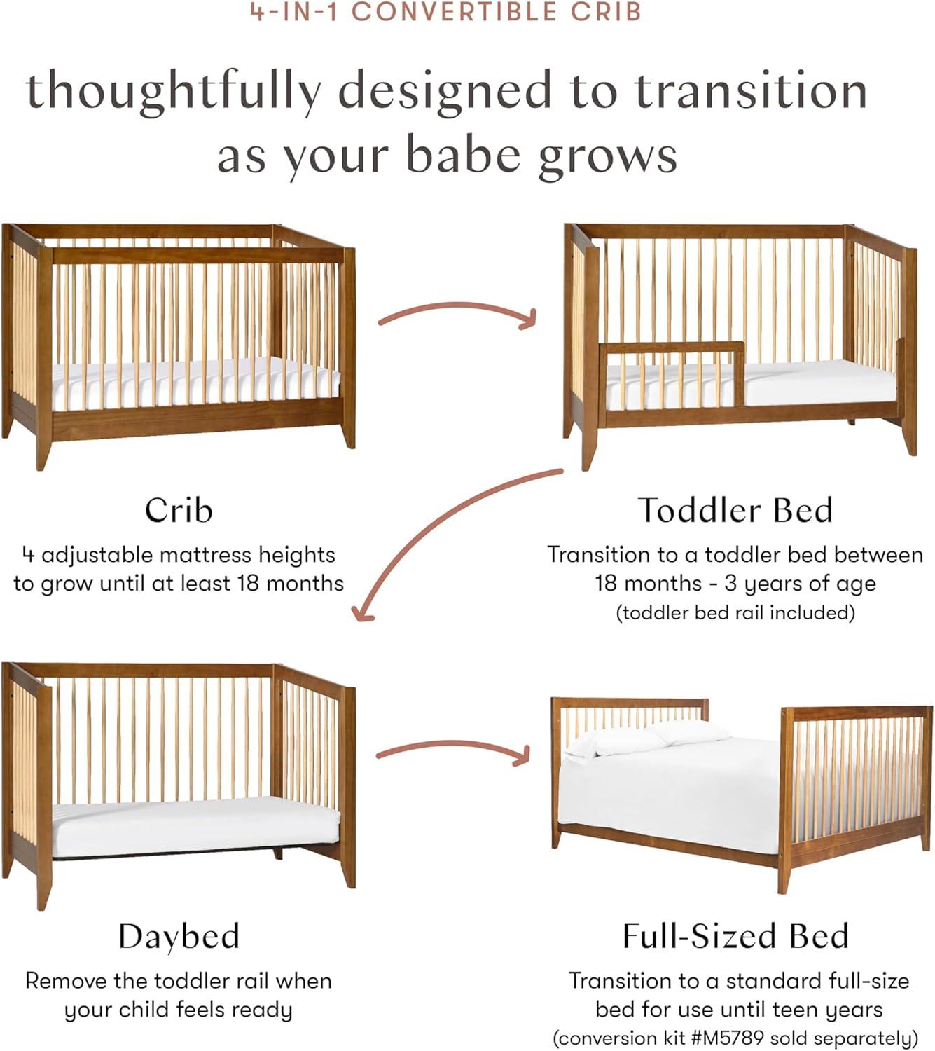 Sprout 4-in-1 Convertible Crib