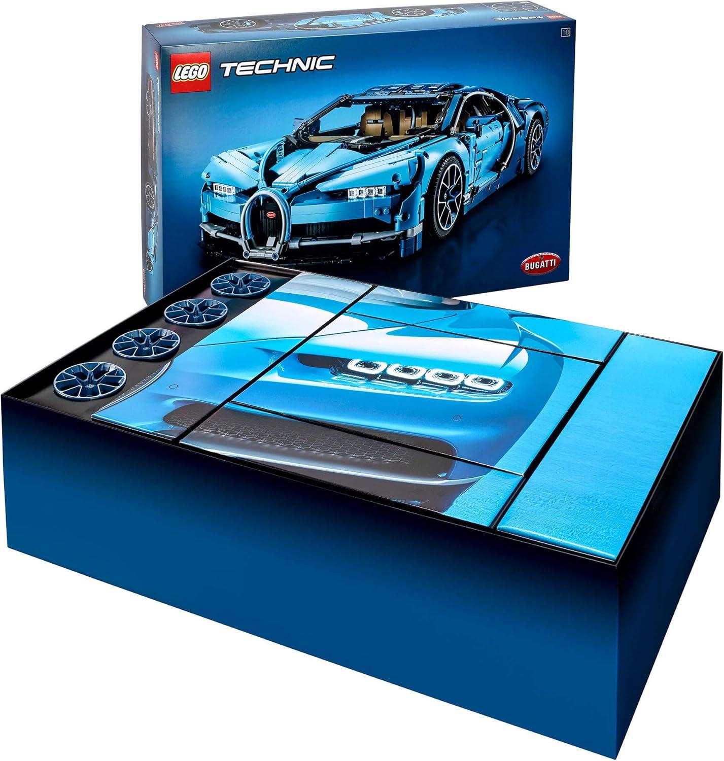 LEGO Technic Blue Bugatti Chiron 1:8 Scale Model Car
