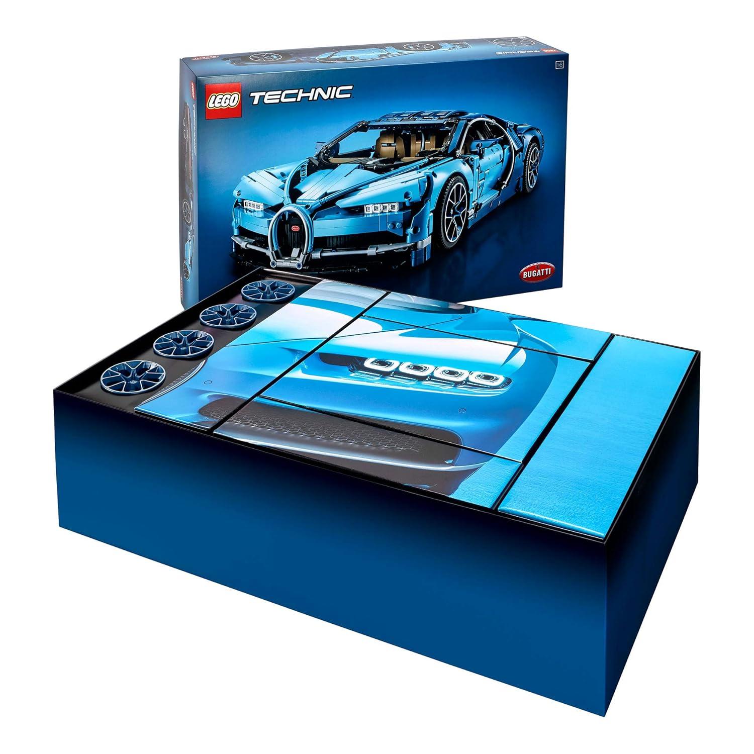 LEGO Technic Blue Bugatti Chiron 1:8 Scale Model Car