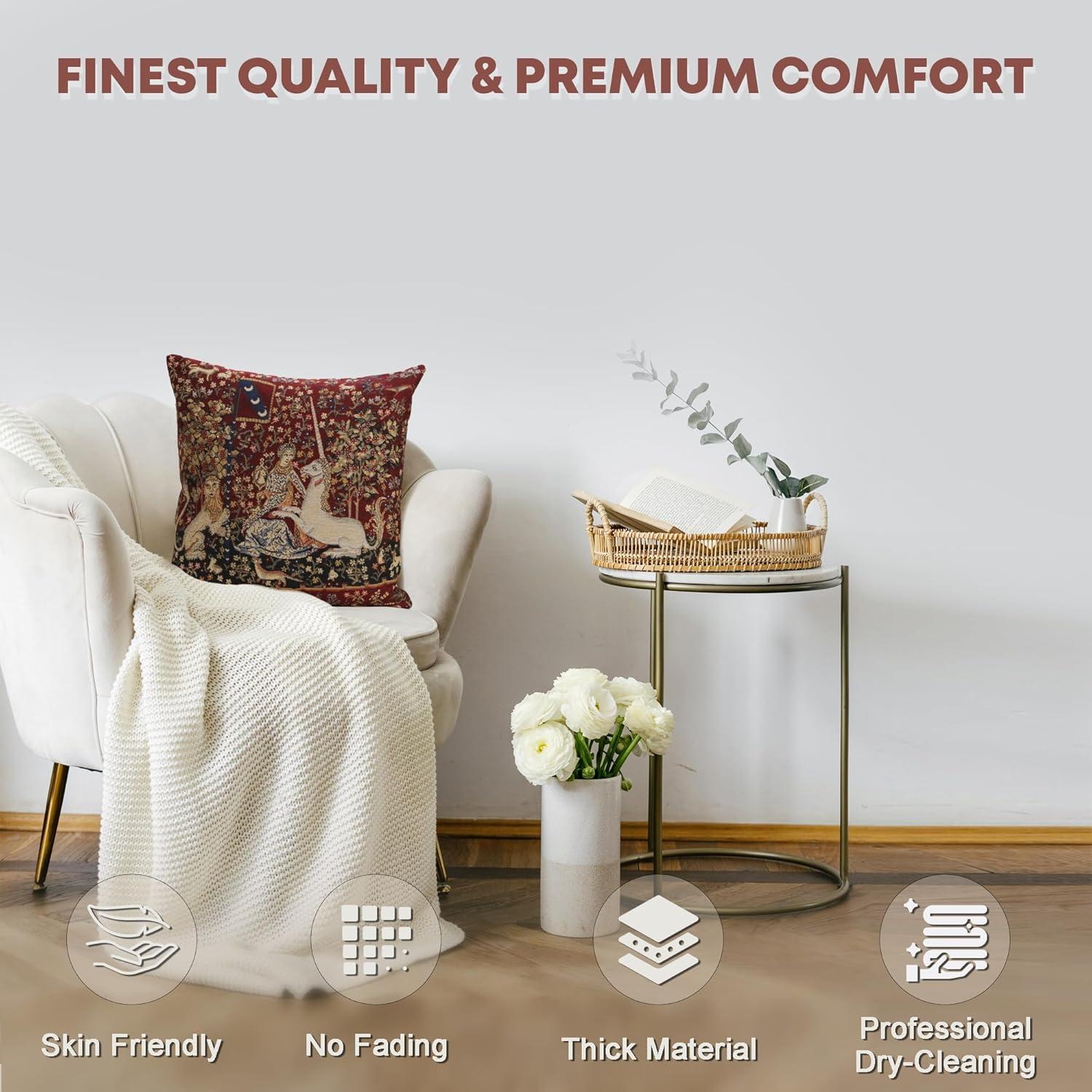 Charlotte Home Furnishings Cotton Blend Pillow Cover