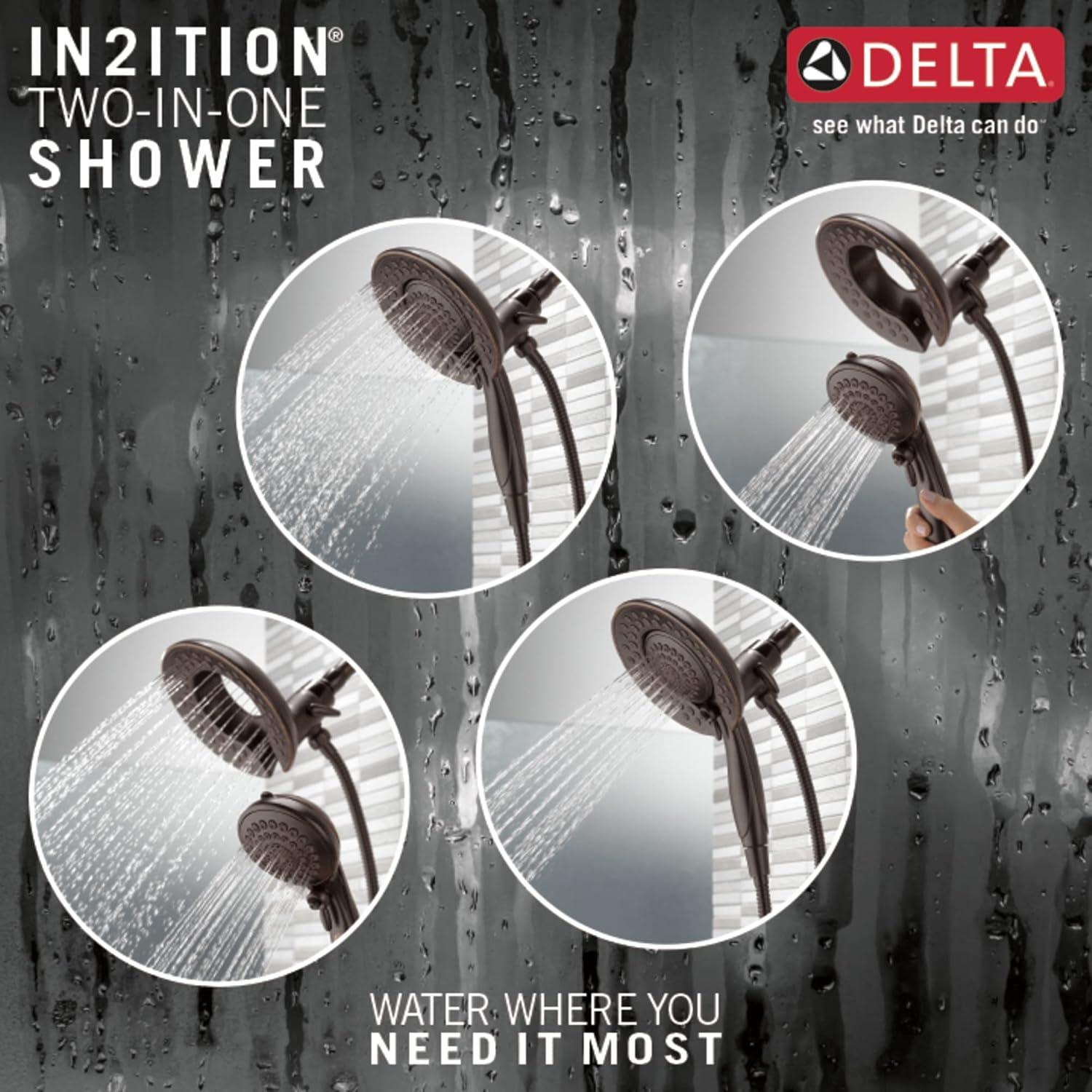 Universal Showering Components Full/Standard Dual Shower Head