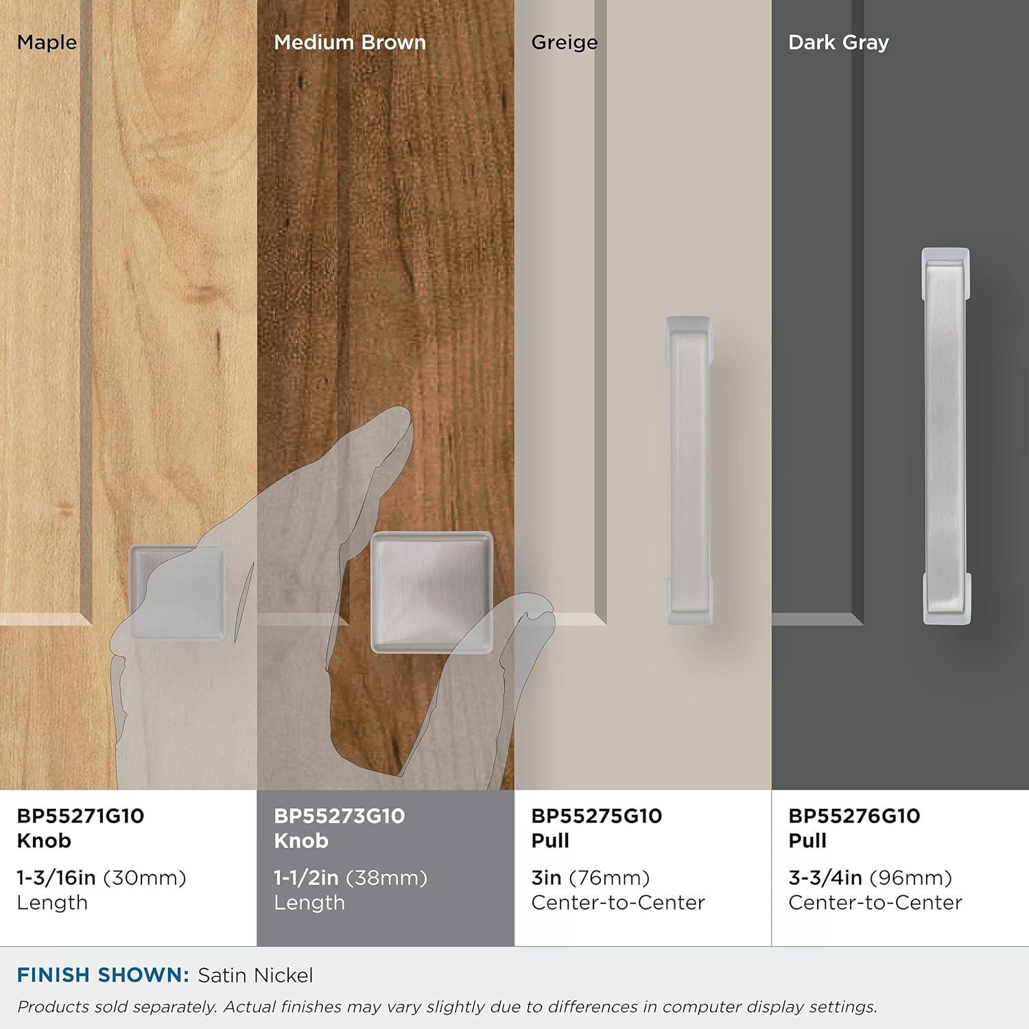 Amerock Blackrock Square Knob