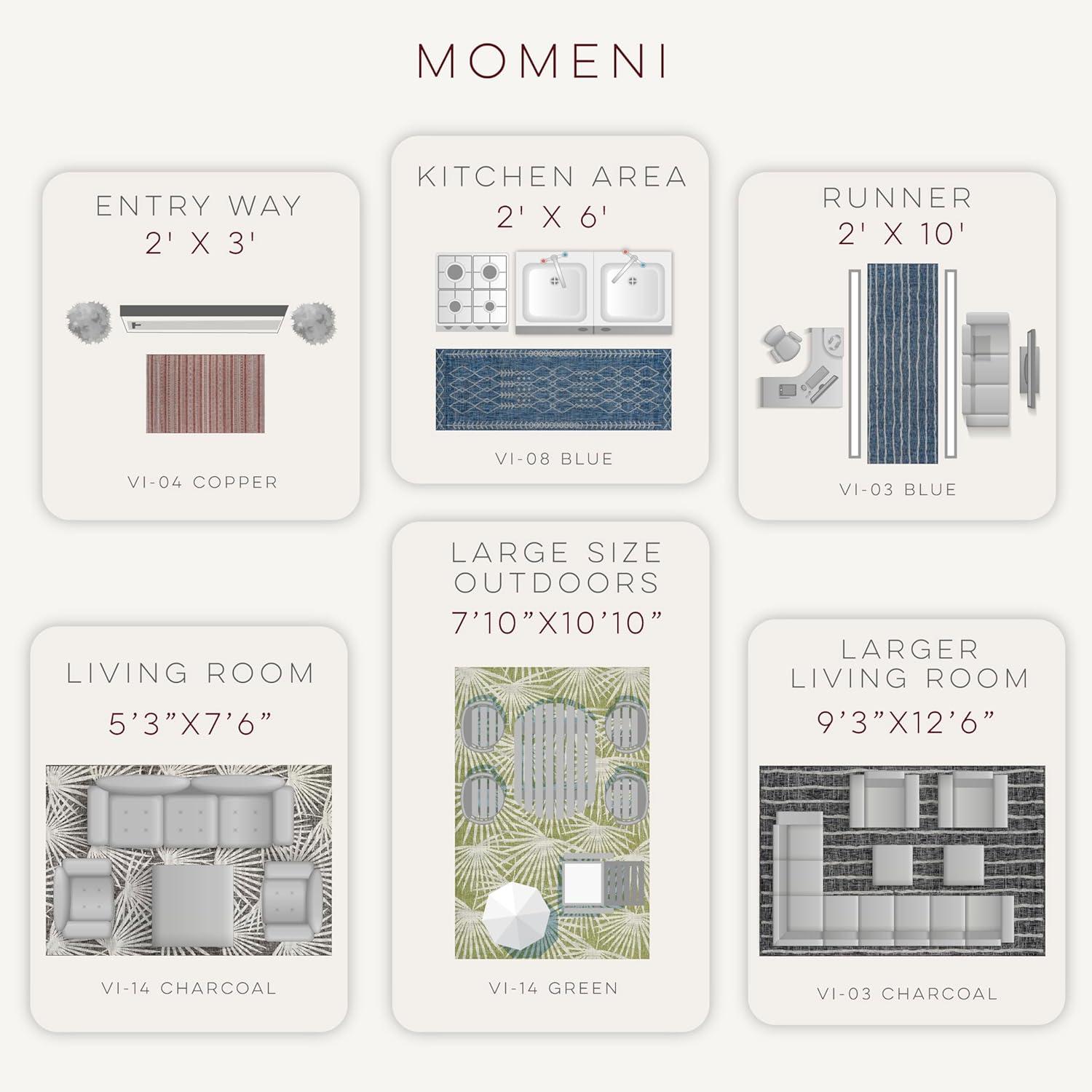 Novogratz  by Momeni Villa Tuscany Indoor Outdoor Rug - 2' X 6 Runner