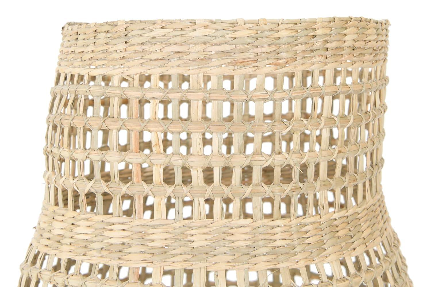 Creative Co-Op Decorative 20 Handwoven Natural Seagrass Vase