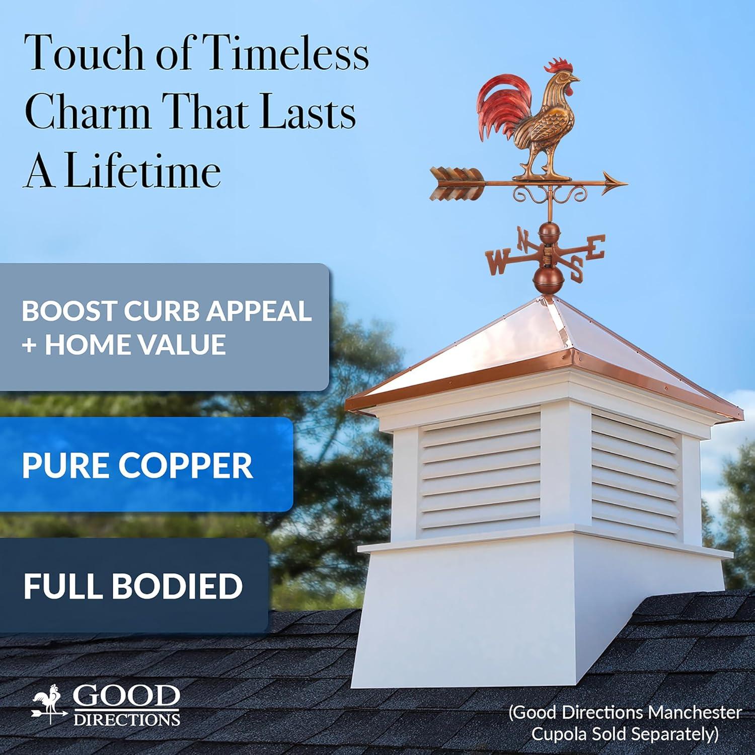 Good Directions 36'' H Metal Animals Weathervane