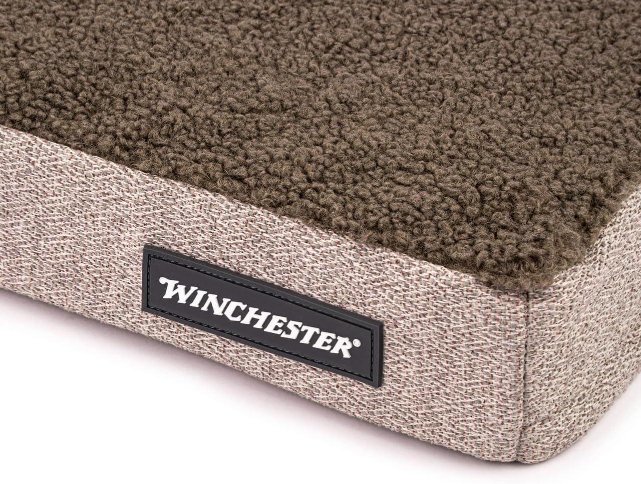 Winchester Pet Washable Dog Bed, Grey, M