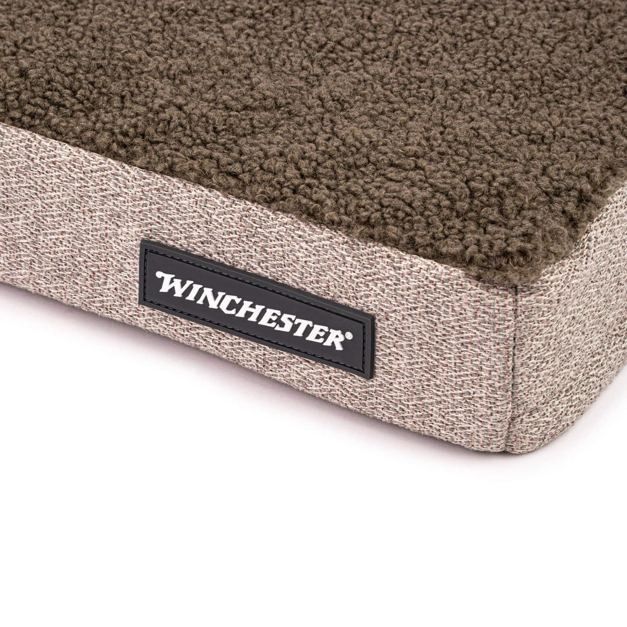 Winchester Pet Washable Dog Bed, Grey, M