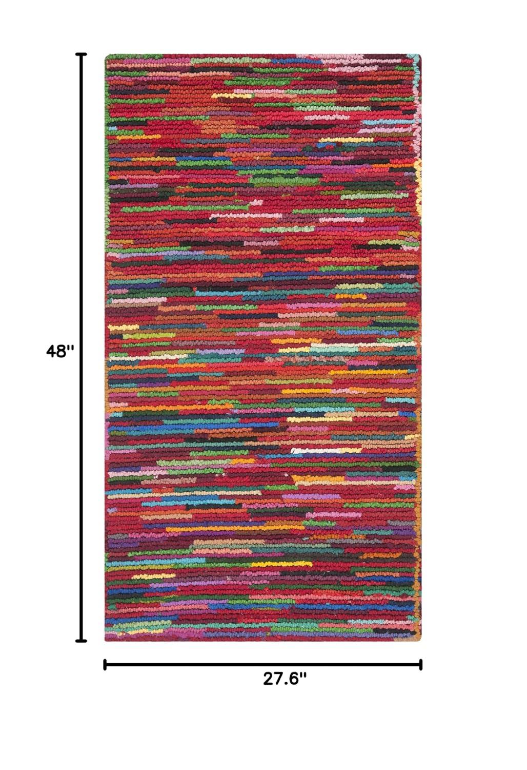 Safavieh Nantucket Hand Tufted Cotton Striped Rug
