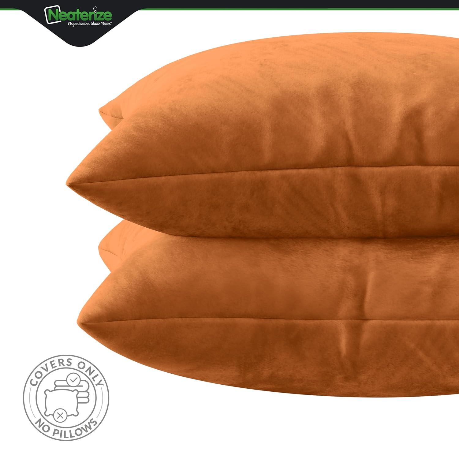 Velvet Reversible Pillow Cover (Set of 2)