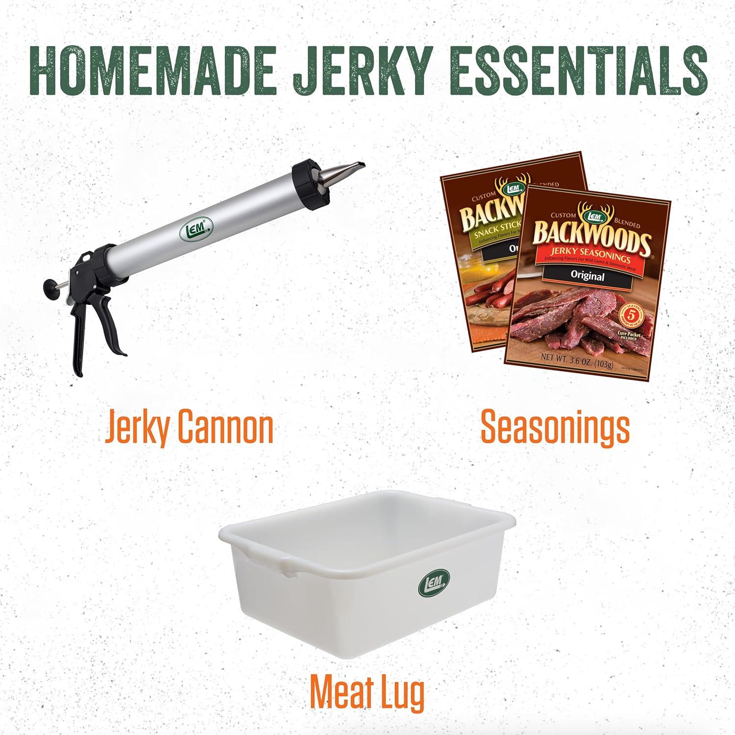 LEM Big Bite 10 Tray Dehydrator with Digital Timer Stainless Steel