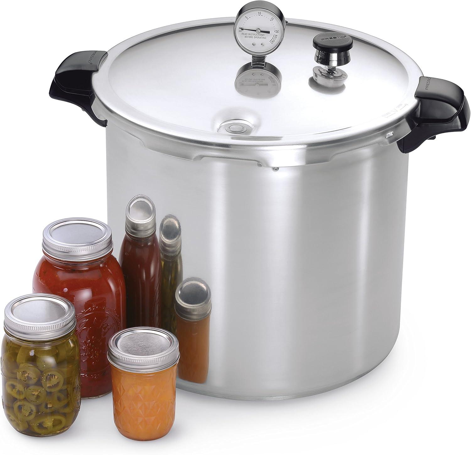 RovKeav Aluminum 23-Quart Pressure Canner and Cooker