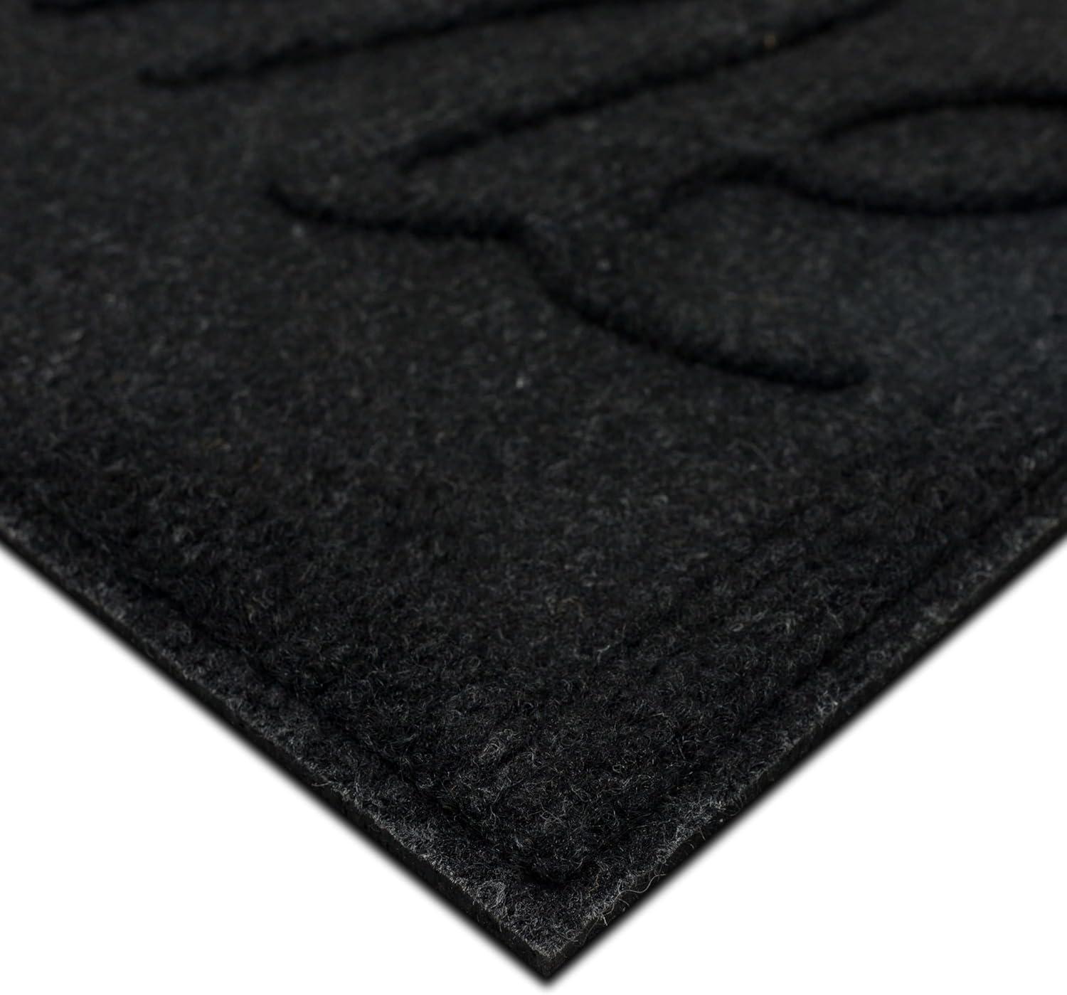 Mohawk 2'x3' 'Home' Ornamental Entry Mat Cozy Jacobean Red/Gray: Indoor Traditional Floral Door Mat, Recycled Rubber