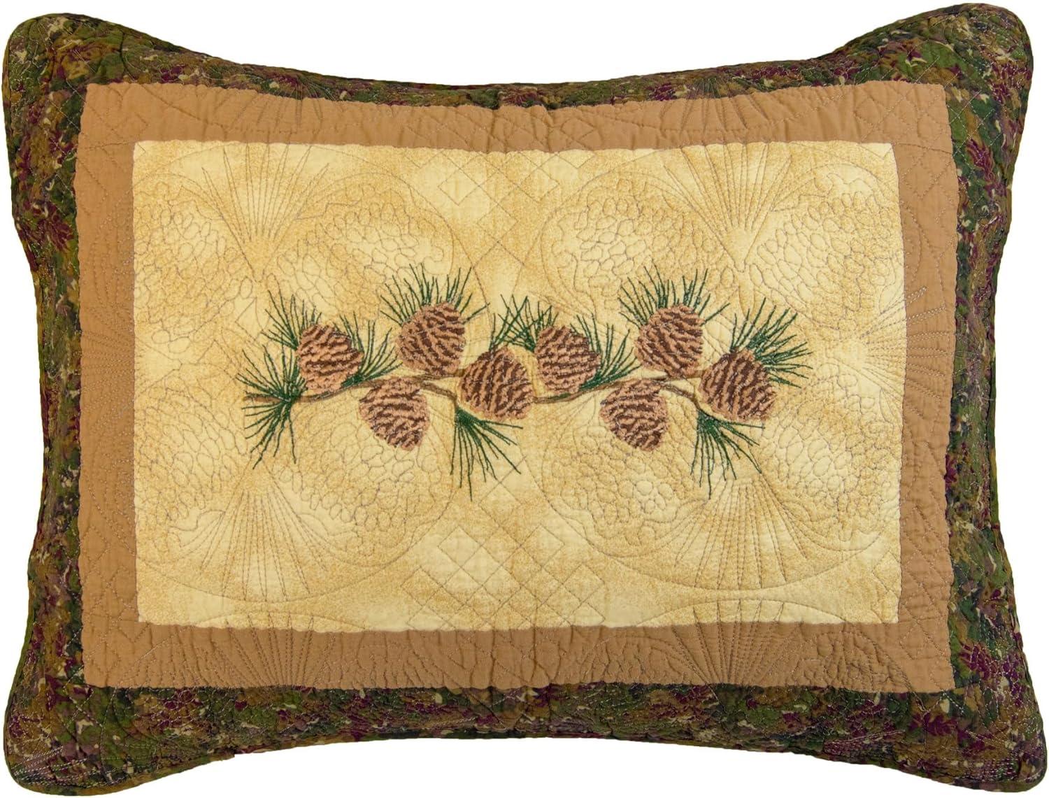 Donna Sharp CabinRaising Pine Cone Quilt