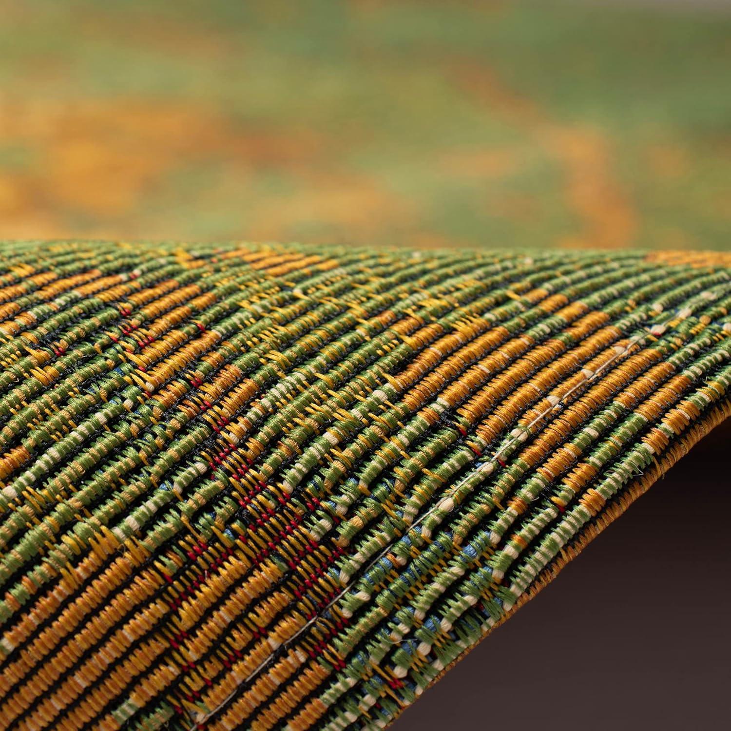 Liora Manne Marina Kermin Indoor/Outdoor Rug Green 2'7" x 4'3"