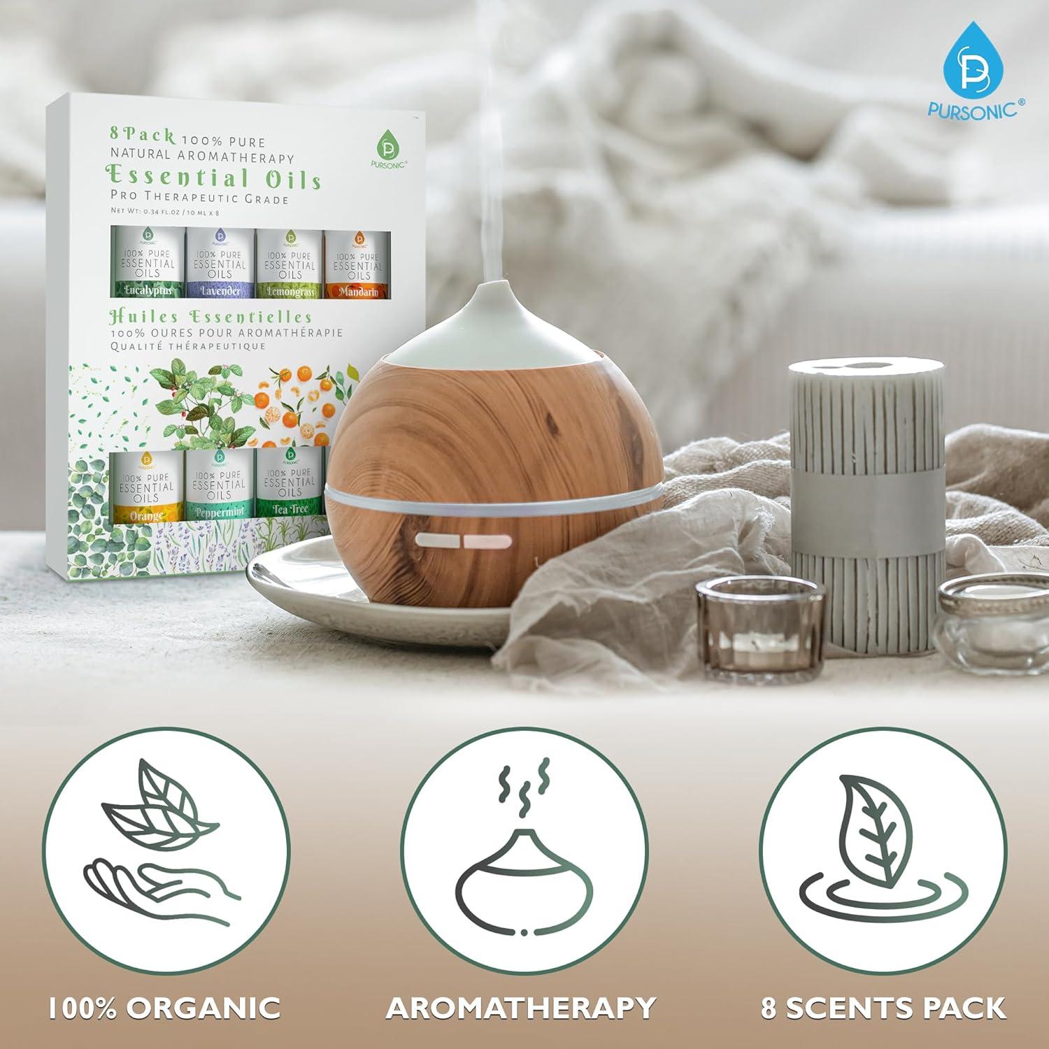 Pursonic Aromatherapy Oils & Scents
