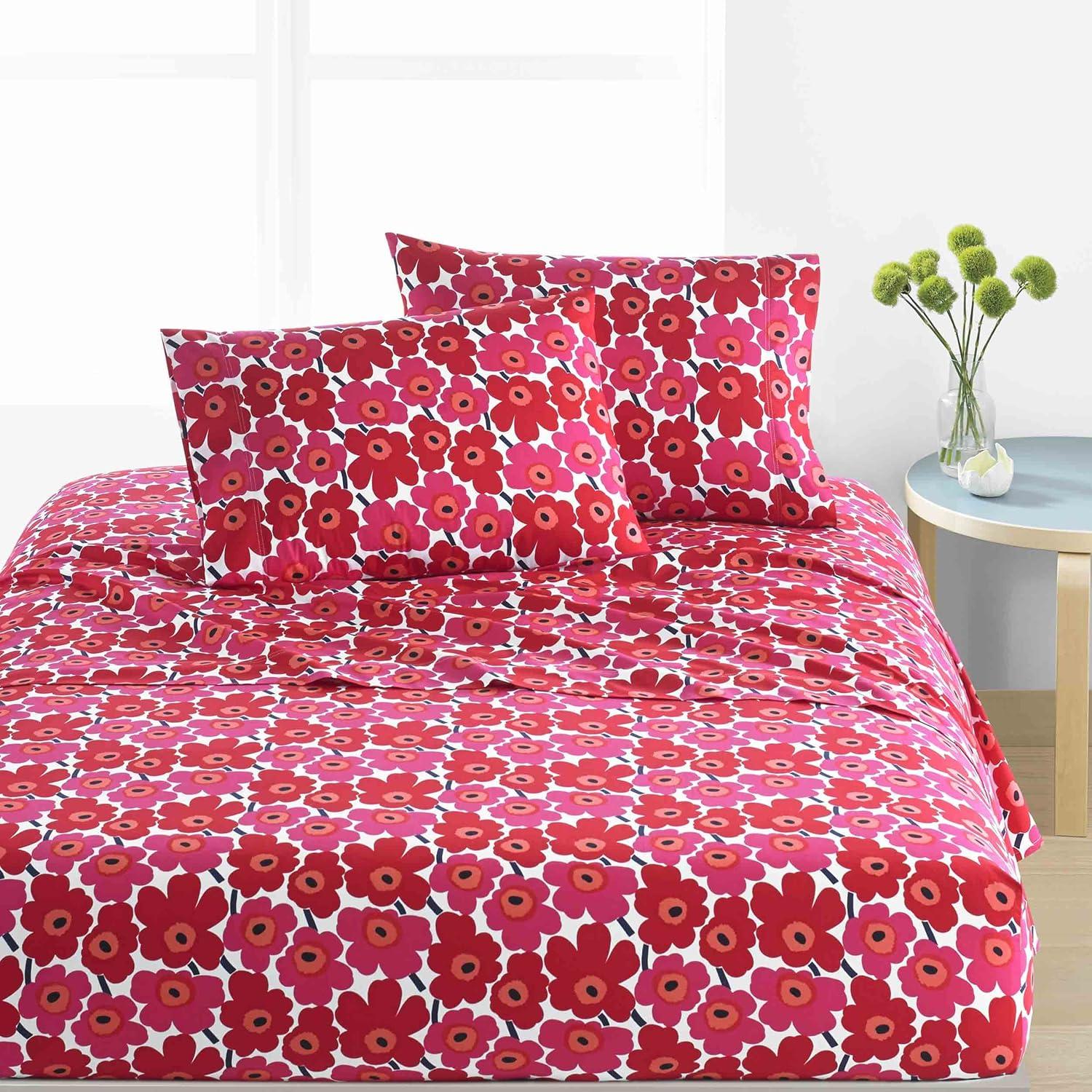 Marimekko Marimekko Cotton Percale Printed Pillowcase Sets (Set of 2)