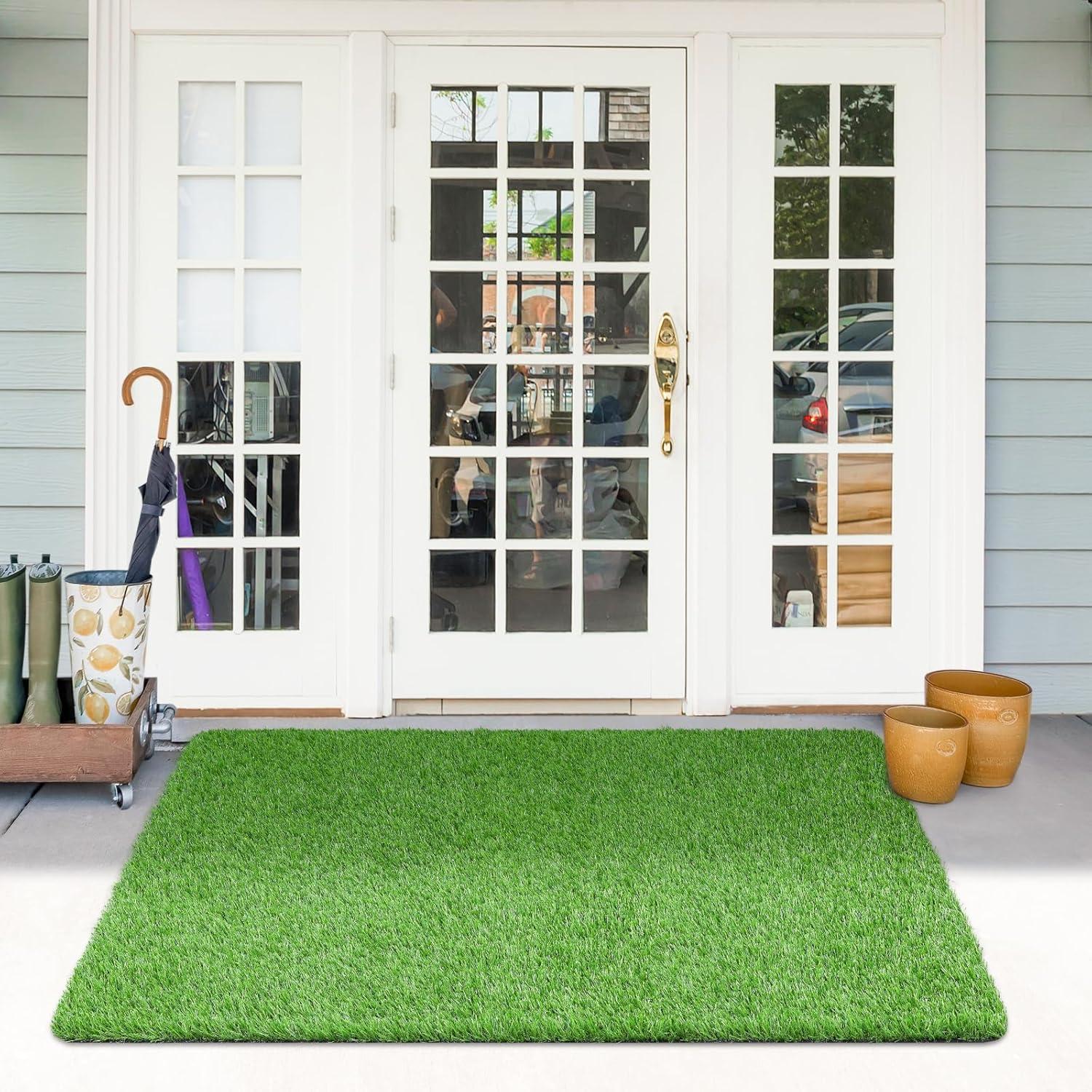 SHACOS Artificial Grass Turf Rugs and Rolls