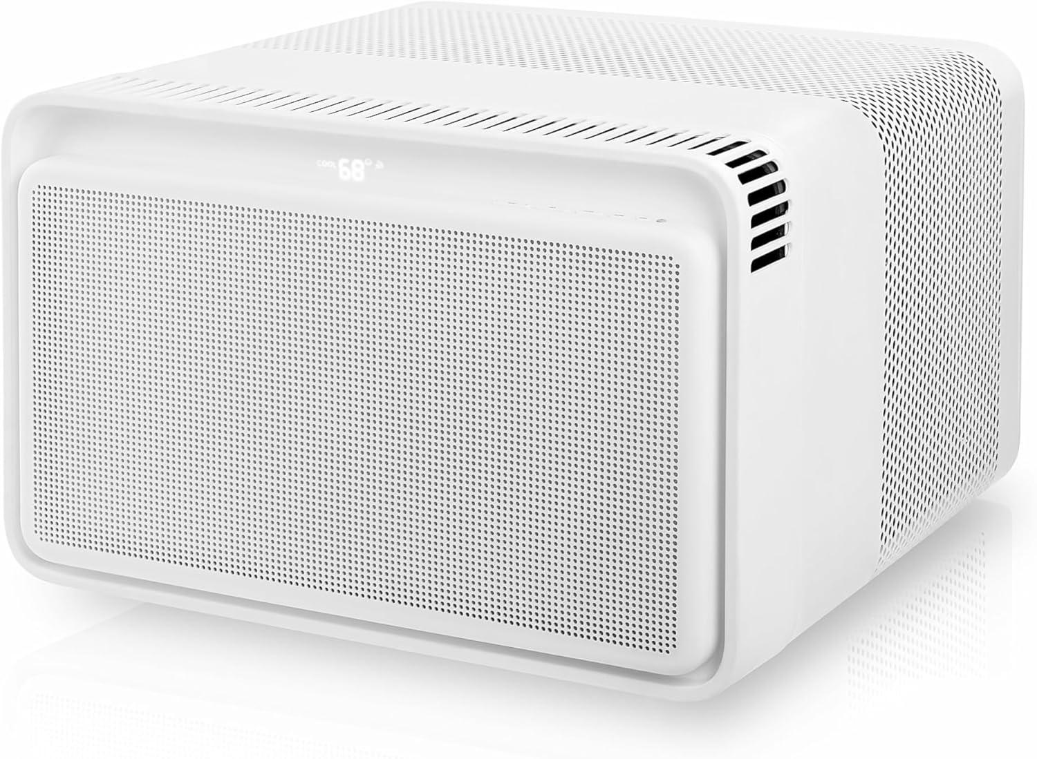 Windmill 10,000 BTU Inverter Window Air Conditioner with WhisperTech - Ultra-Quiet & Smart, Cools up to 450 Sq. Ft. - #1 Easy Install, App/Wi-Fi, Voice-Enabled, Remote Control, Energy Star
