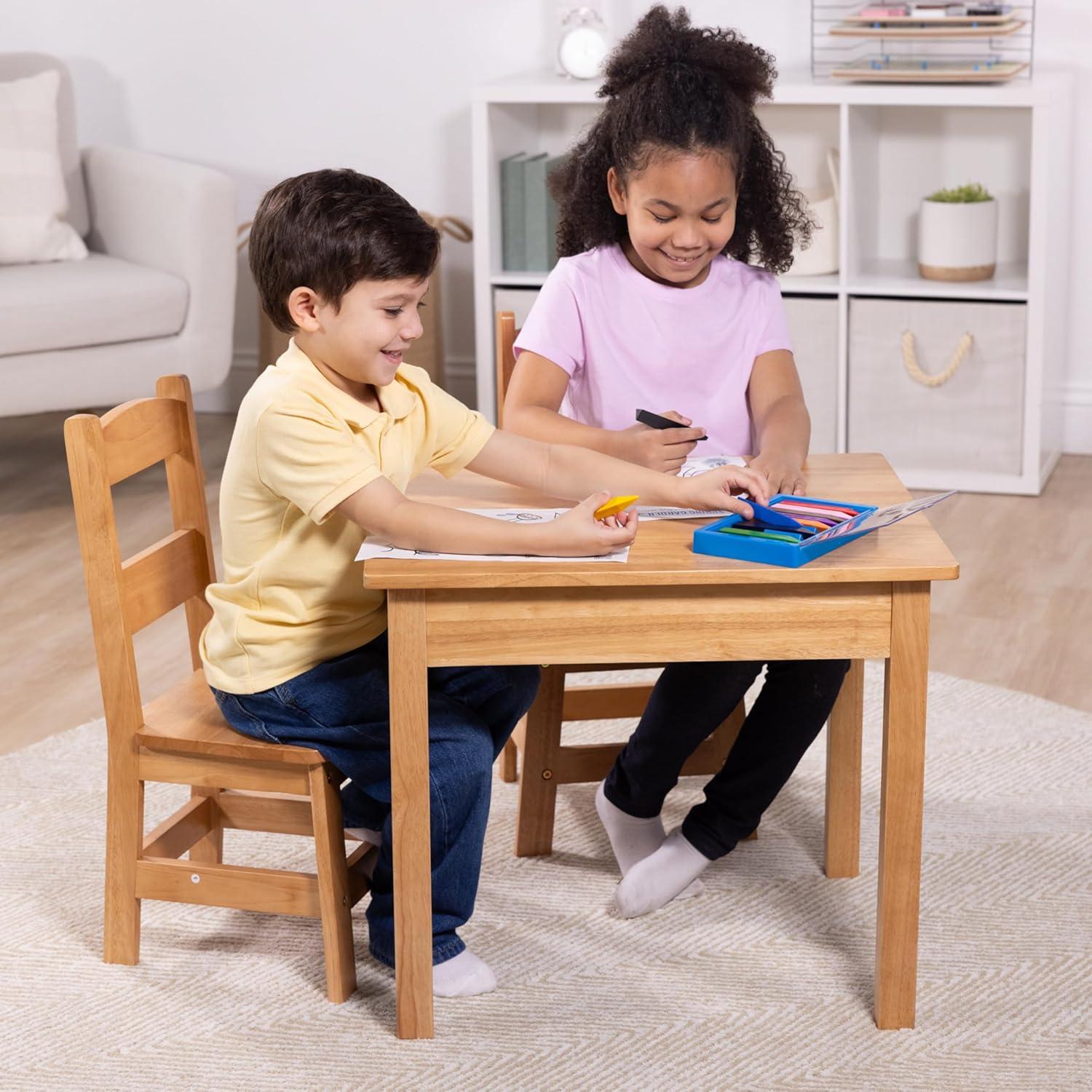 Melissa & Doug Kids Play Or Activity Table and Chair Set