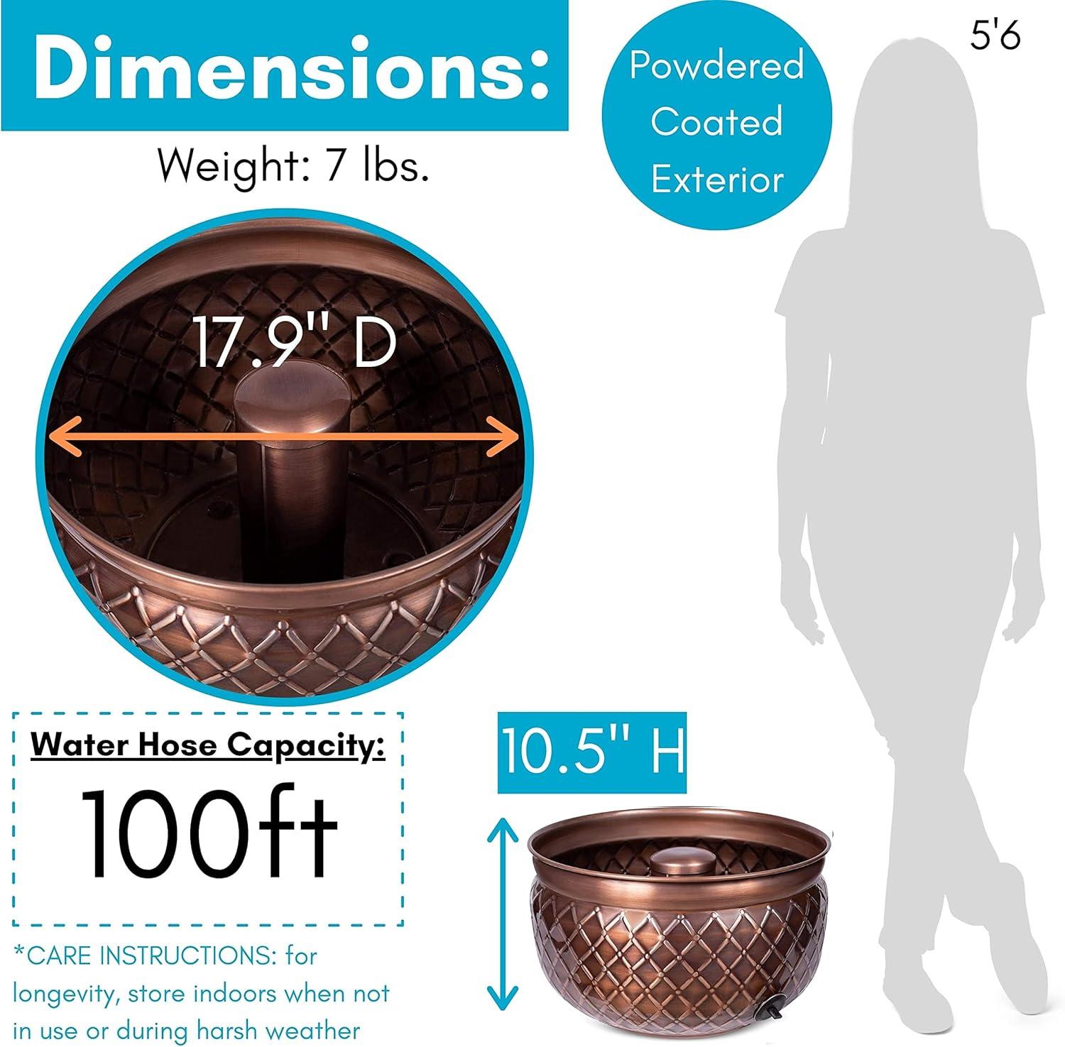 Metal Container Hose Pot