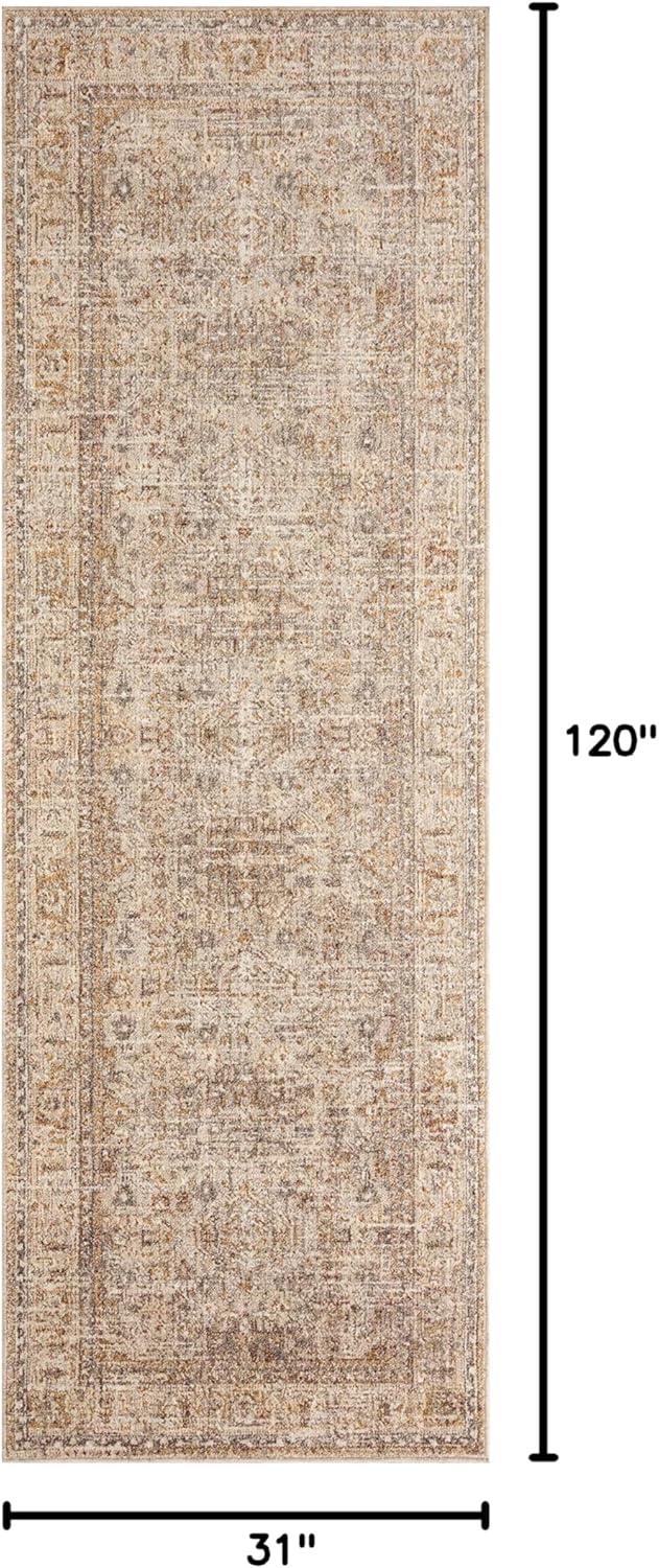 Angela Rose x Loloi Blake Oatmeal / Spice Area Rug