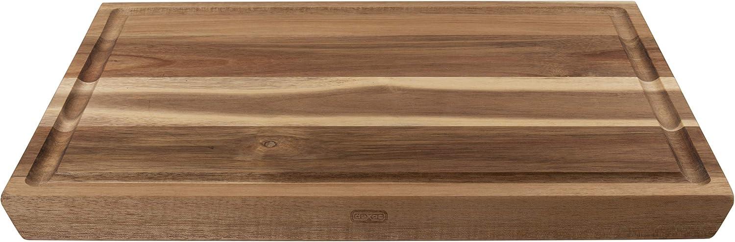 Dexas 20" Rectangular Acacia Wood Cutting Board with Well