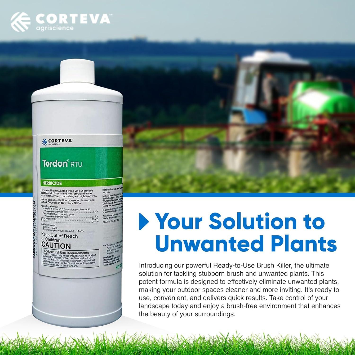 Dow AgroSciences RTU548 Tordon RTU Herbicide QT Size