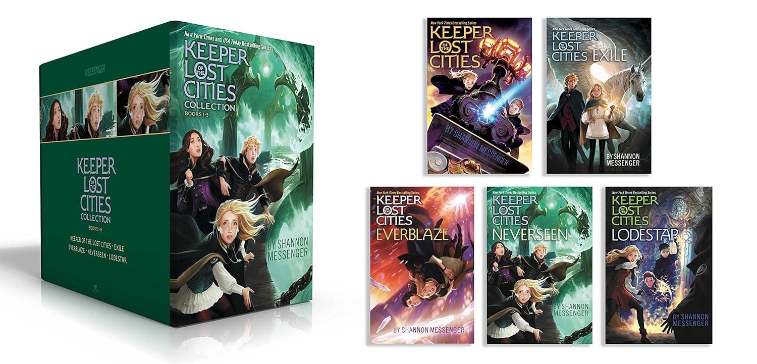 Keeper of the Lost Cities Collection Books 1-5 (Boxed Set) - by Shannon Messenger (Paperback)