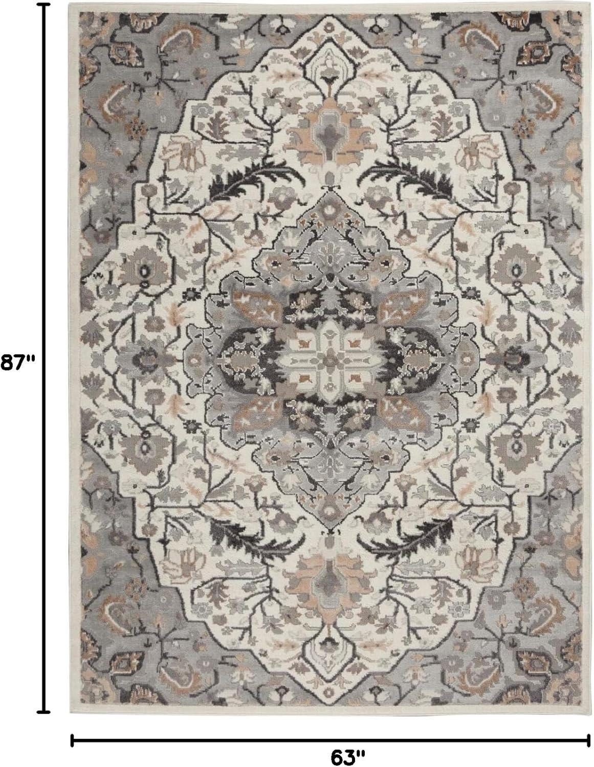 Nourison Elation Floral Medallion Indoor Rug