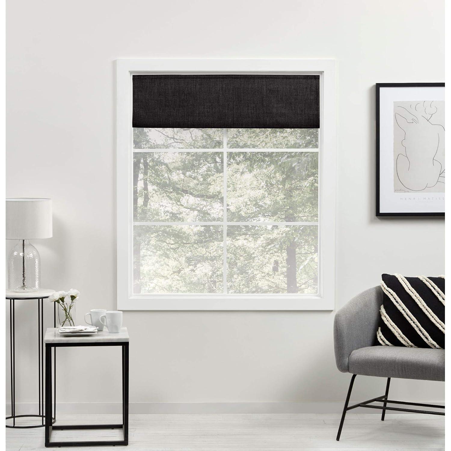 Amalgamated Textiles Exclusive Home Acadia 100% Blackout Roman Shade