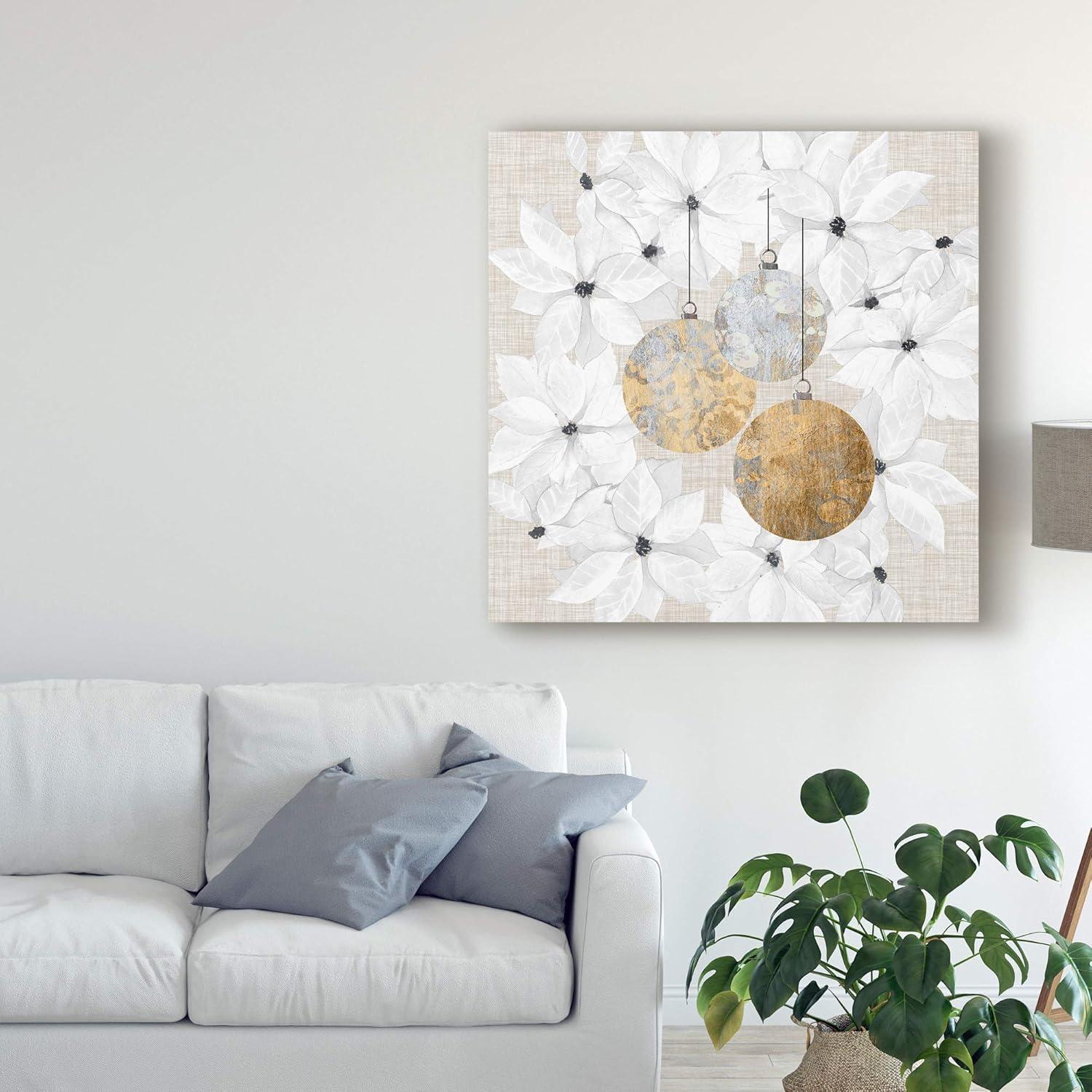 Trademark Fine Art -Grace Popp 'Sophisticated Christmas Iii' Canvas Art