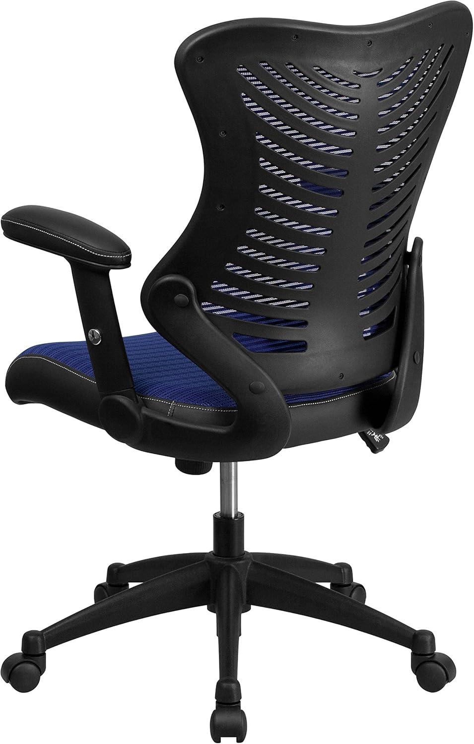 Siwar High-Back Designer Ergonomic Office Chair with Adjustable Armrests by Flash Furniture