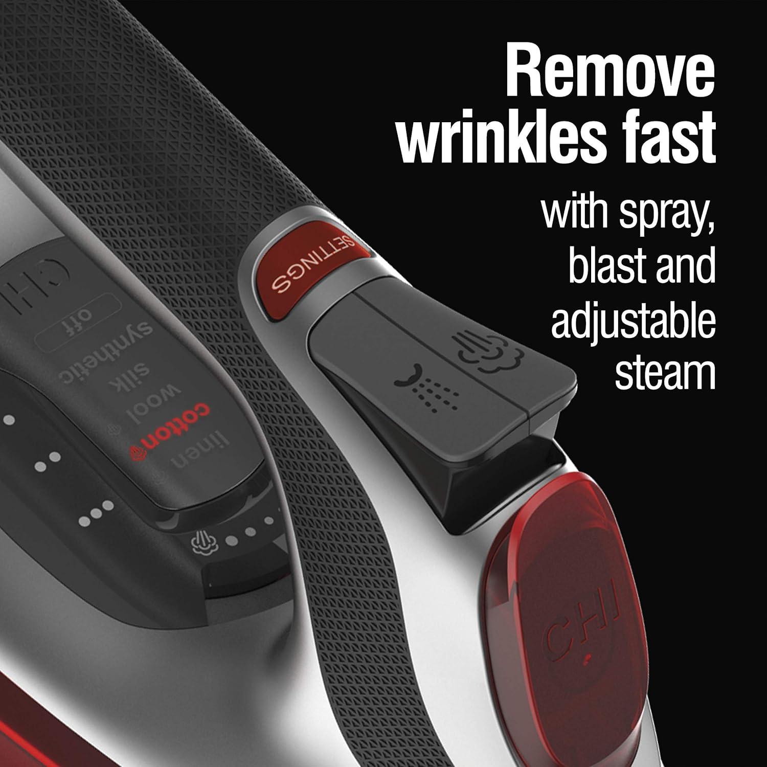 CHI 1700 Watt Max Titanium-Infused Ceramic Steam Iron