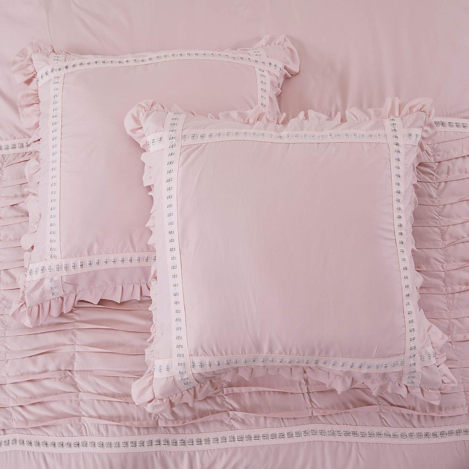Amrapur Overseas Inc. Modern Threads Antonella 8-Piece Pleated Comforter Set