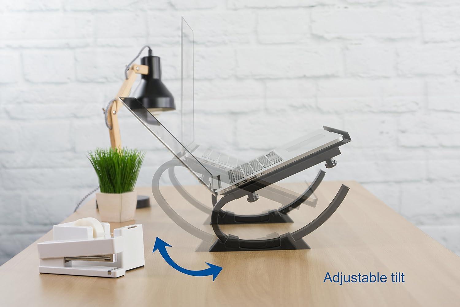 Vivo Black Laptop Desk Stand