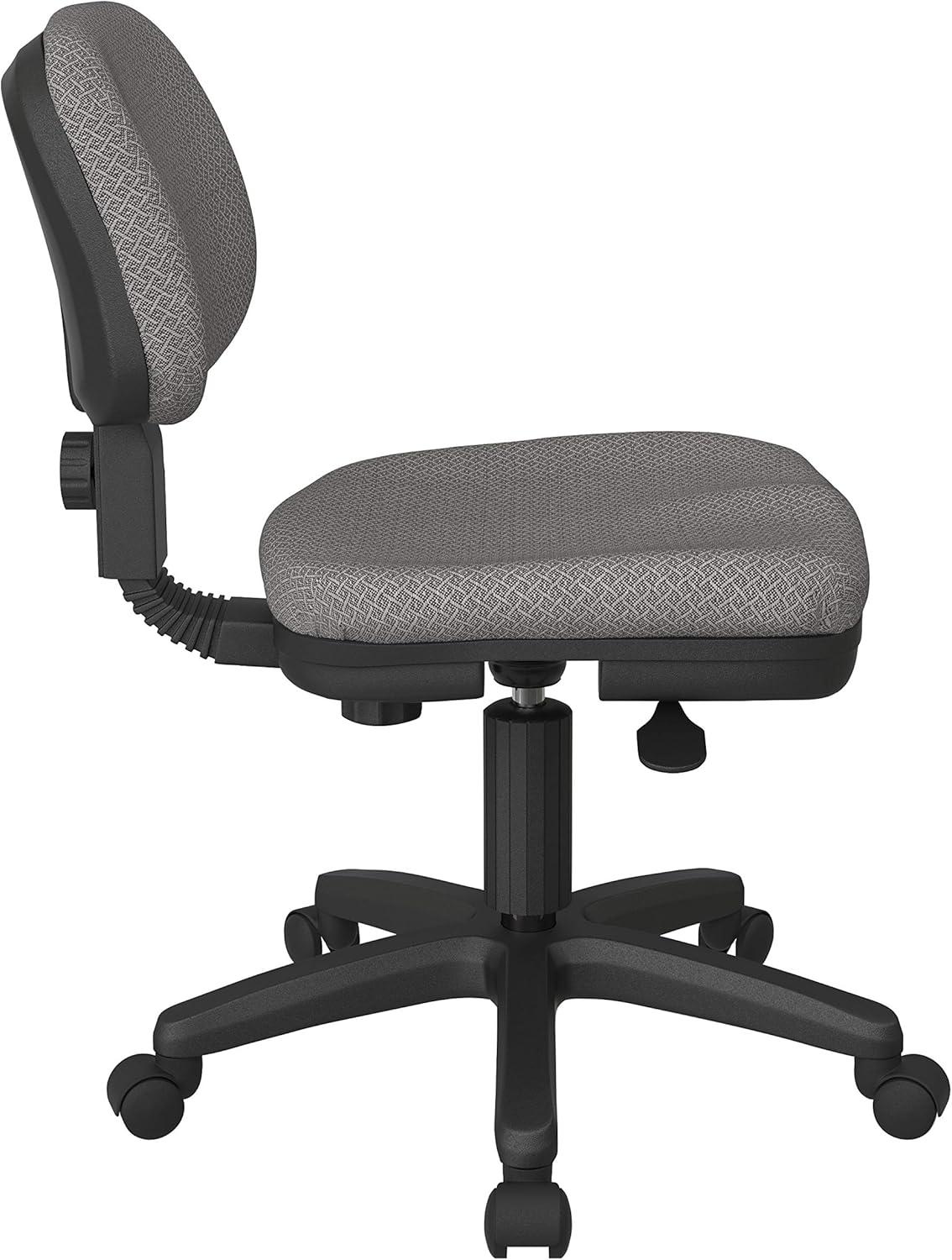 Flint Fabric Swivel Task Chair with Pneumatic Height Adjustment