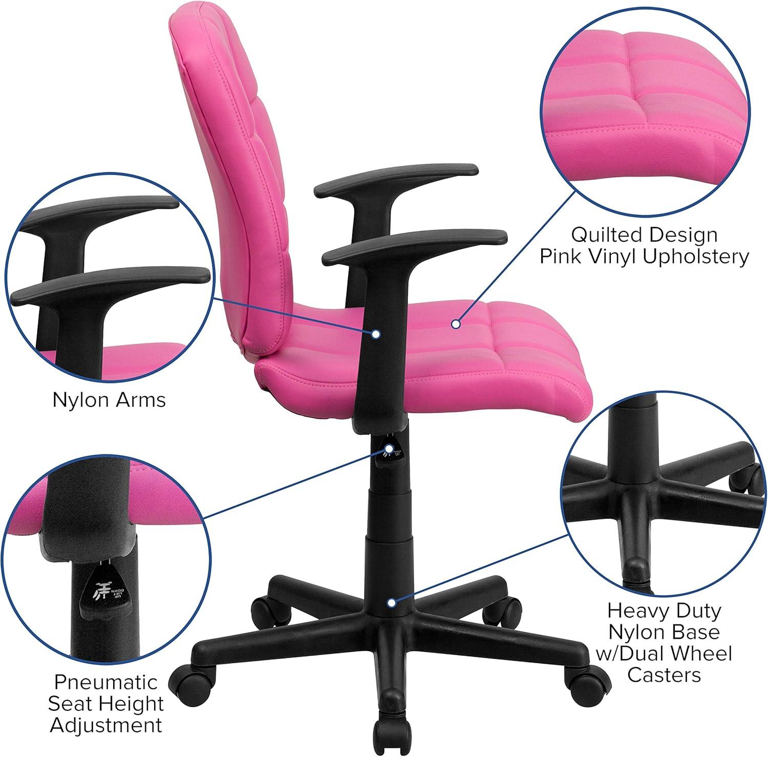 Bonavant Mid-Back Quilted Task Chair