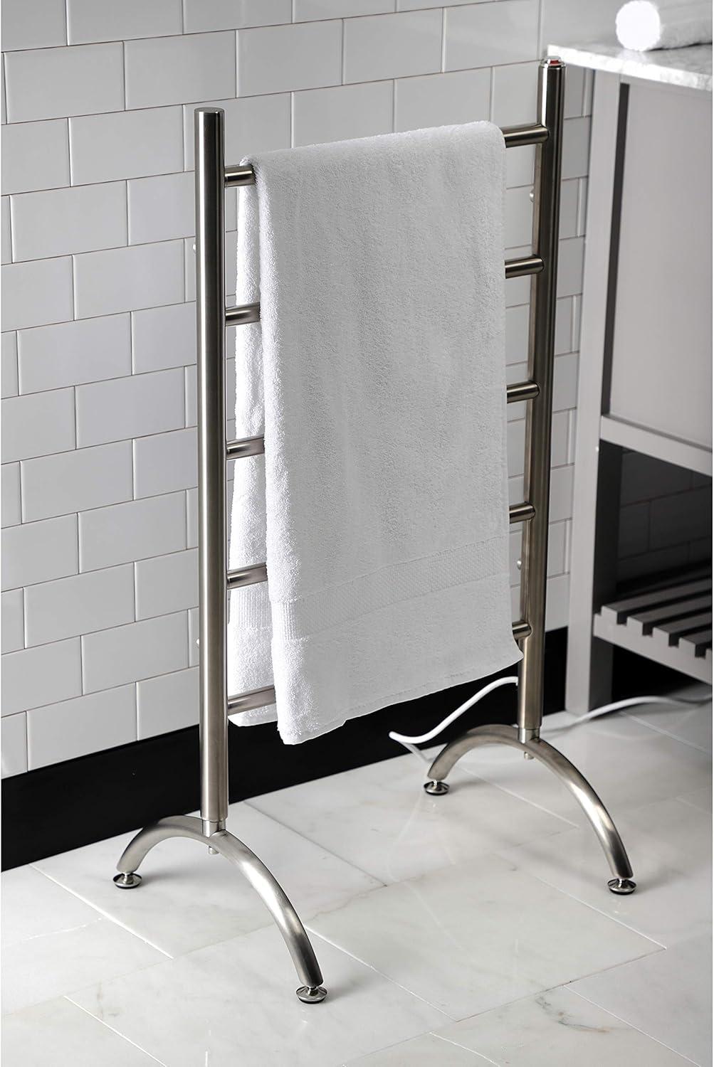 Kingston Brass Templeton Freestanding or Wall Mount Hardwired/Plug-In Electric Towel Warmer