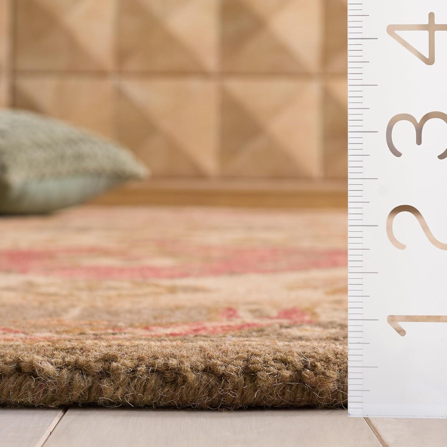 Anatolia AN530 Hand Tufted Area Rug - Beige/Multi - 5'x8' - Safavieh.