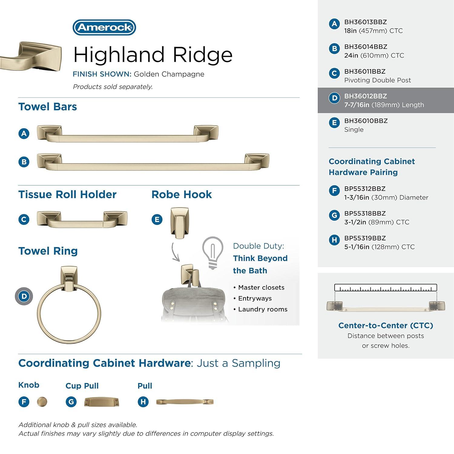 Highland Ridge Towel Ring