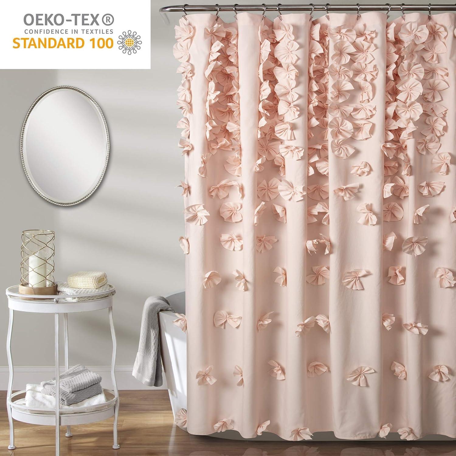 Lush Decor Riley Shower Curtain