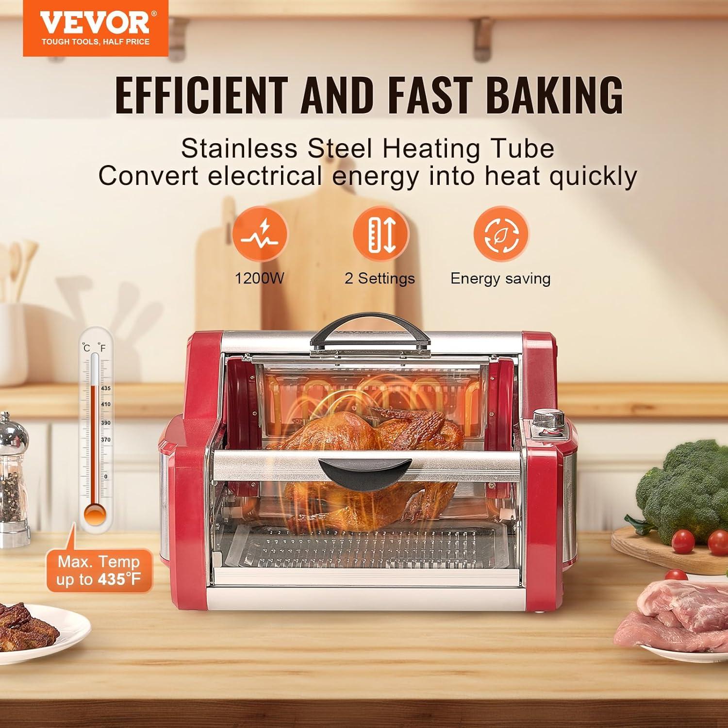 Stellweilan Tessberg Stainless Steel Shawarma Grill Machine Electric Gyro Rotisserie Doner