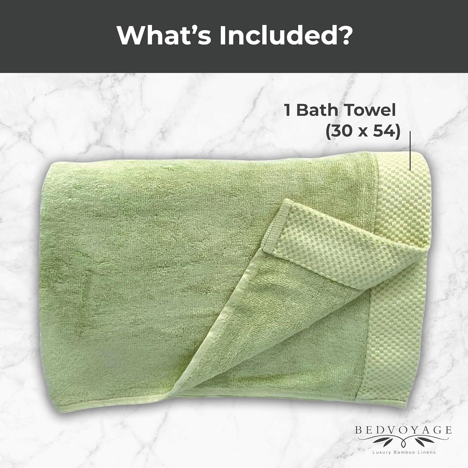 Viscose Made from Bamboo Luxury Bath Towel Indigo - BedVoyage