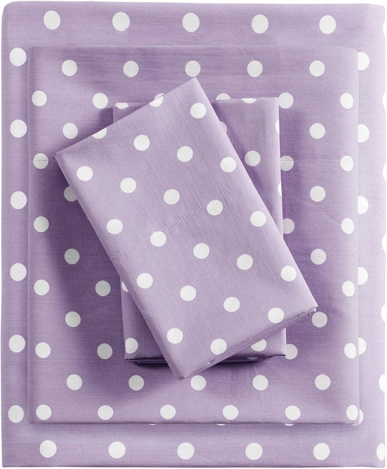 Polka Dot Polka Dot Printed 100% Cotton Sheet Set