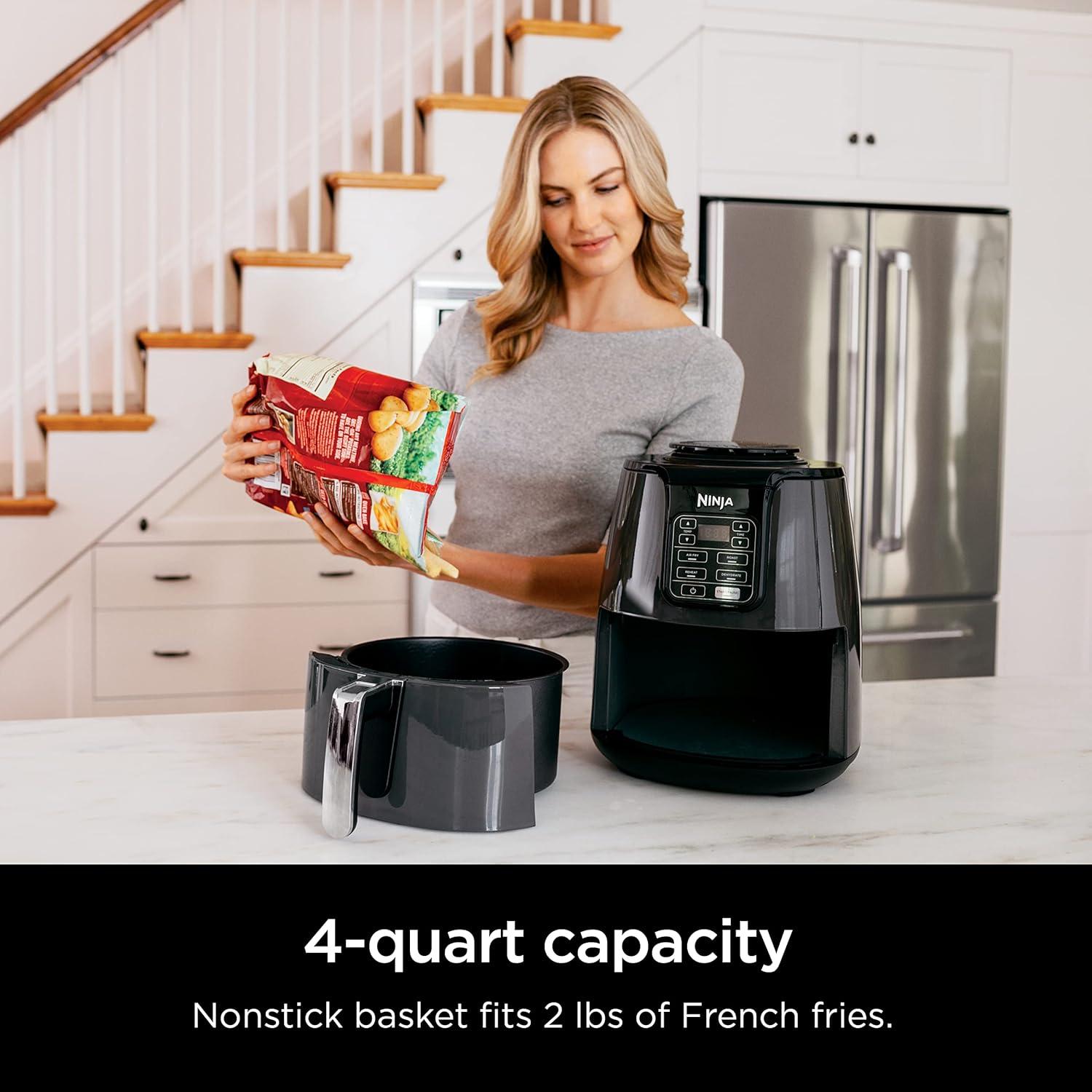 Ninja Ninja® 4-in-1 4-Quart Compact Air Fryer with Air Fry, Roast, Reheat, and Dehydrate Functions