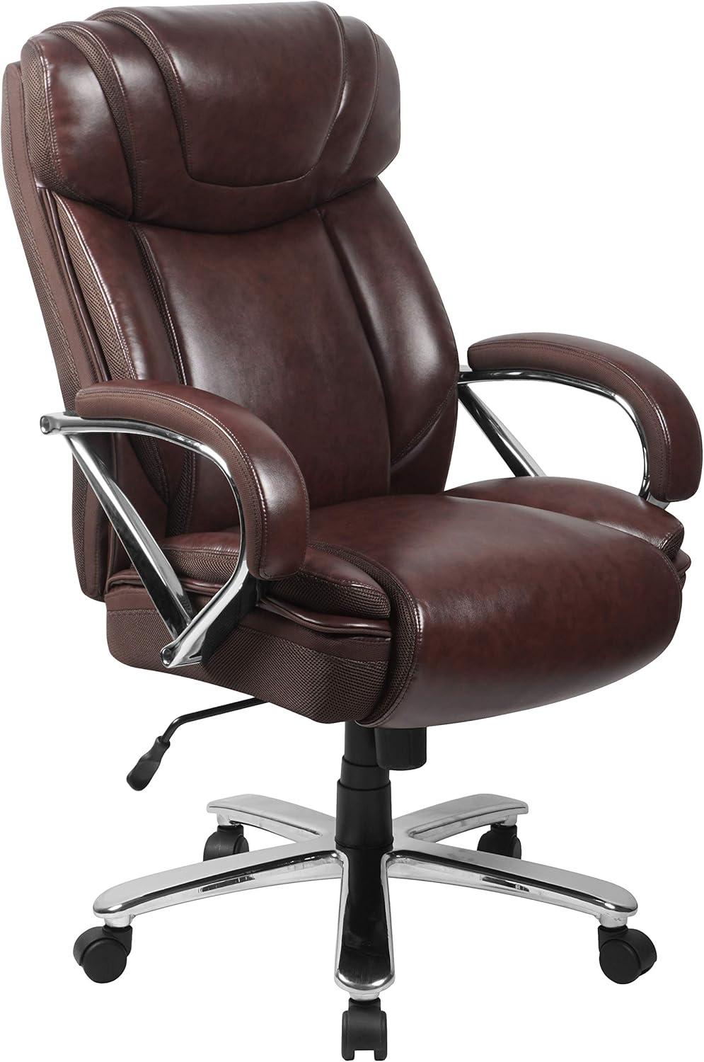 Molly Big & Tall LeatherSoft Executive Swivel Ergonomic Office Chair