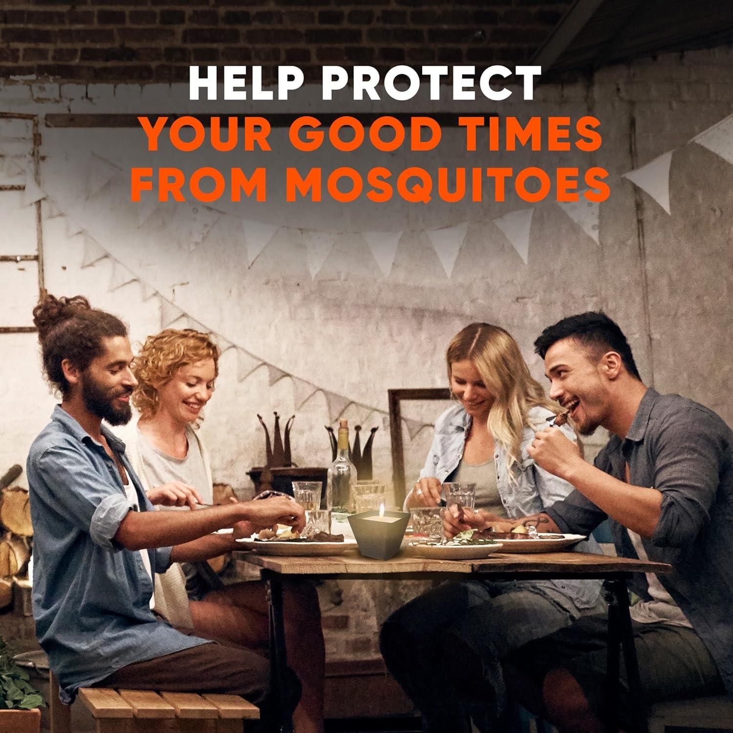 OFF! 18oz Citronella Candle Outdoor Bug Deterrent Mosquito Candle - 18oz