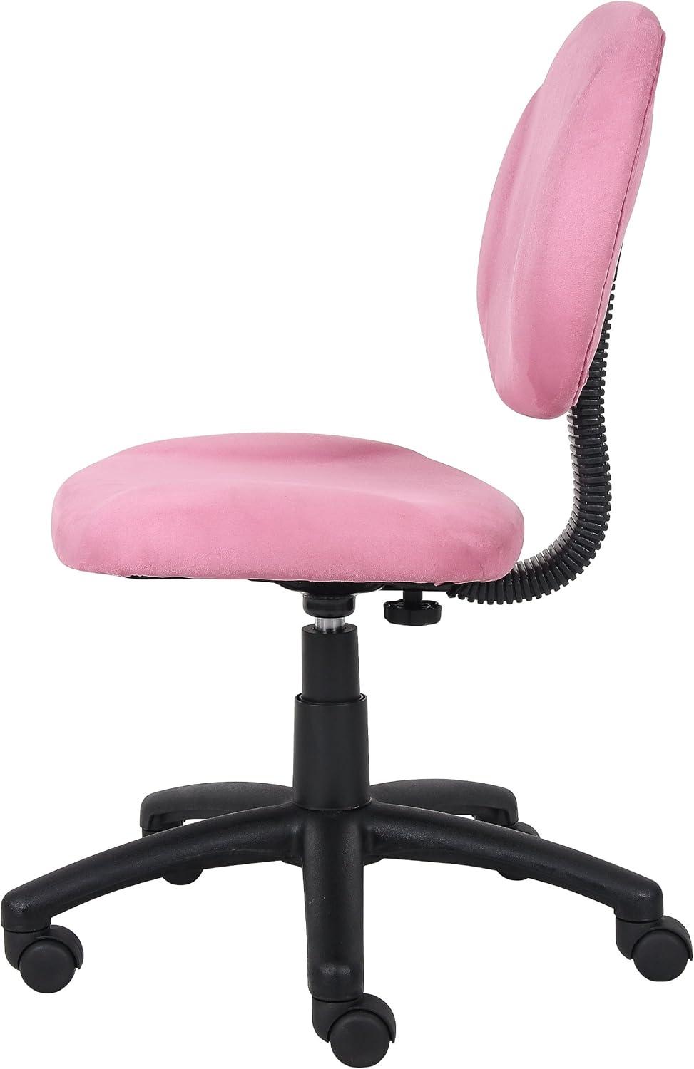 Microfiber Deluxe Posture Chair with Adjustable Arms - Boss Office Products