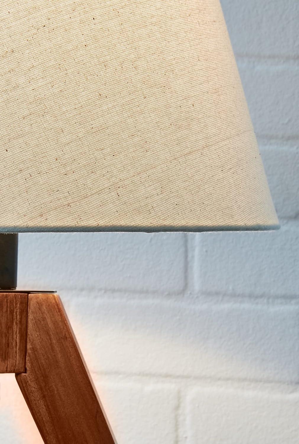 George Oliver Hacı Solid Wood Tripod Lamp (Set of 2)